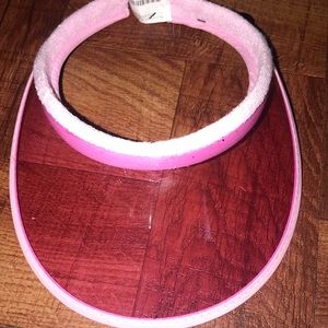 Pink rave visor
